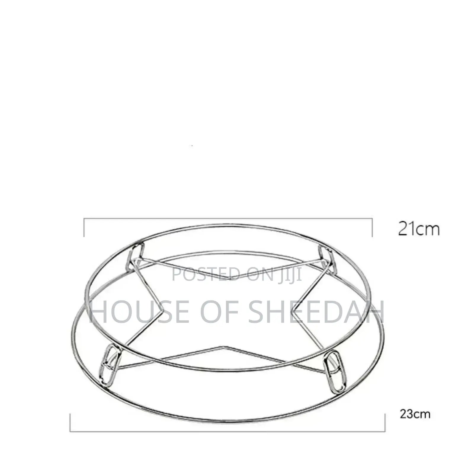 2pcs Multipurpose Stainless Steel Steamer Rack.