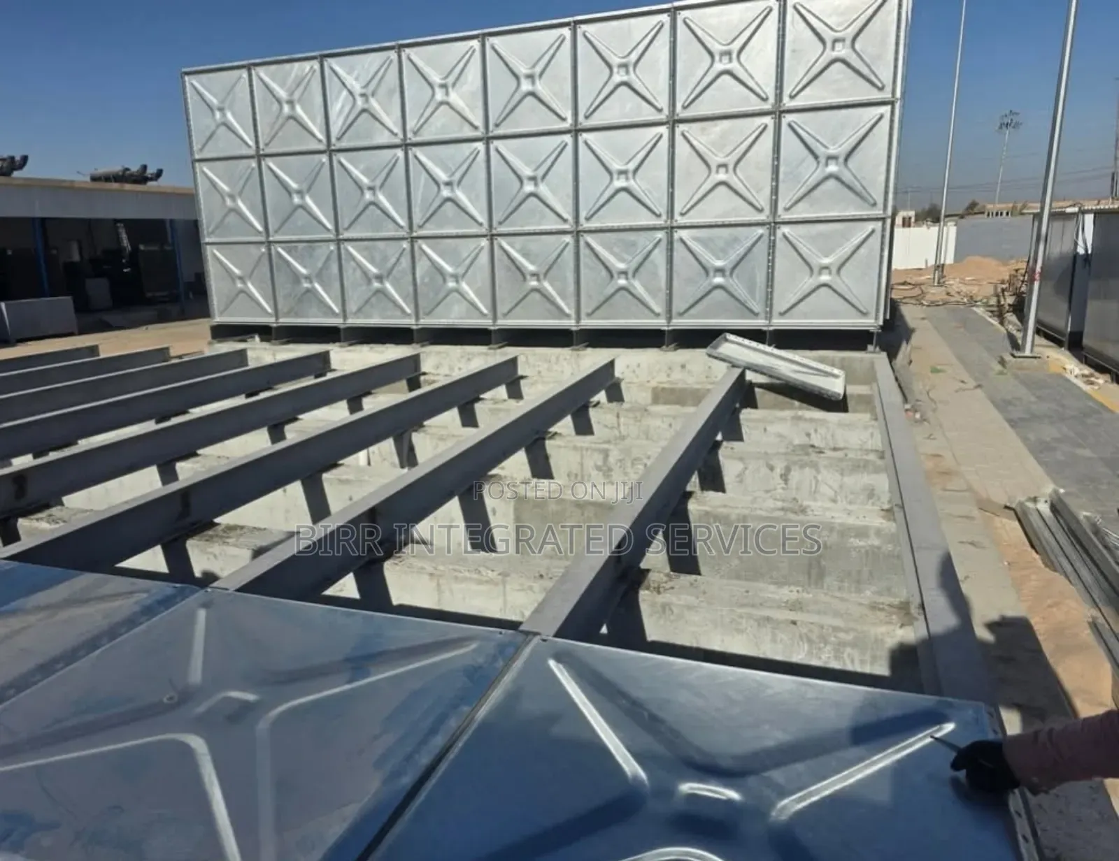 Braithwaite Pressed Steel Water Tank And Stanchion Fabrication