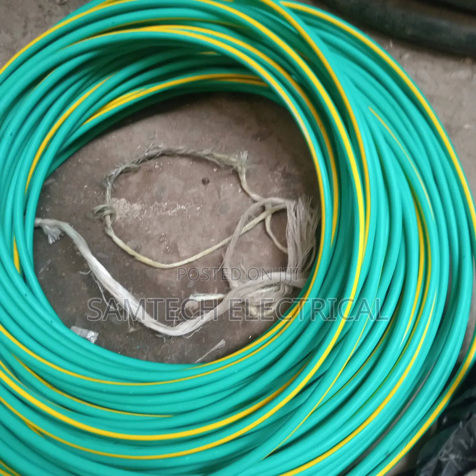 1x35mm2 Green and Yellow Art Cable