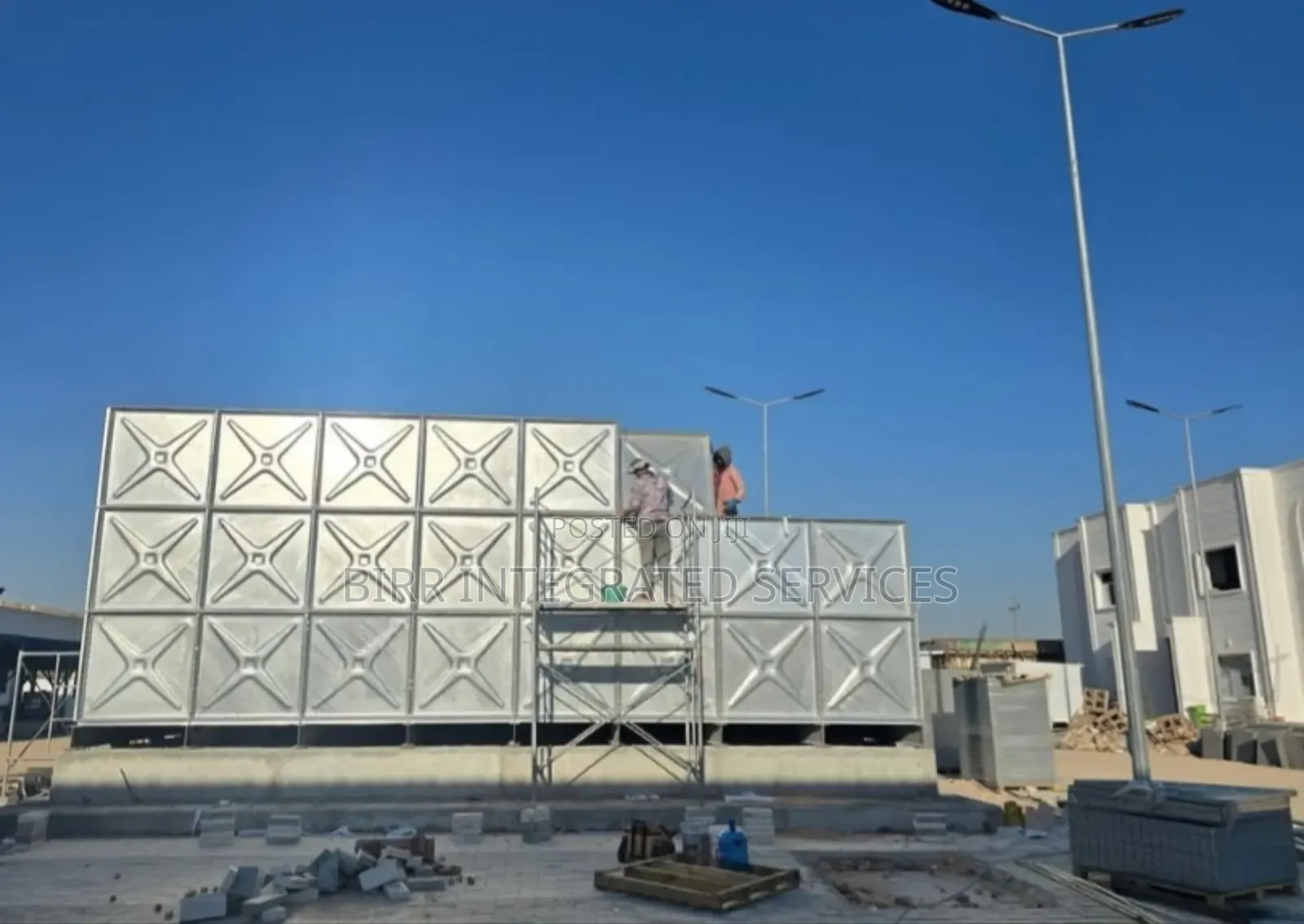 Braithwaite Pressed Steel Water Tank And Stanchion Fabrication