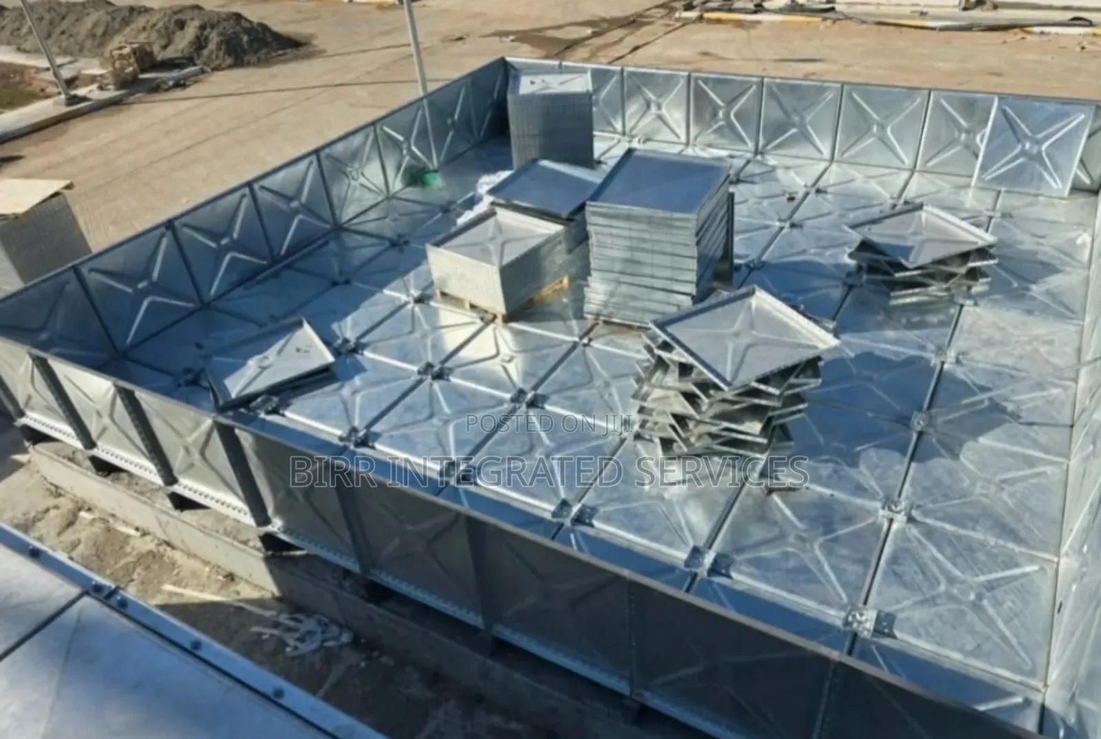 Braithwaite Pressed Steel Water Tank And Stanchion Fabrication