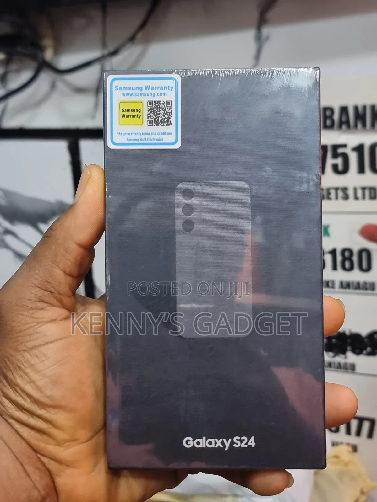 New Samsung Galaxy S24 256 GB Black