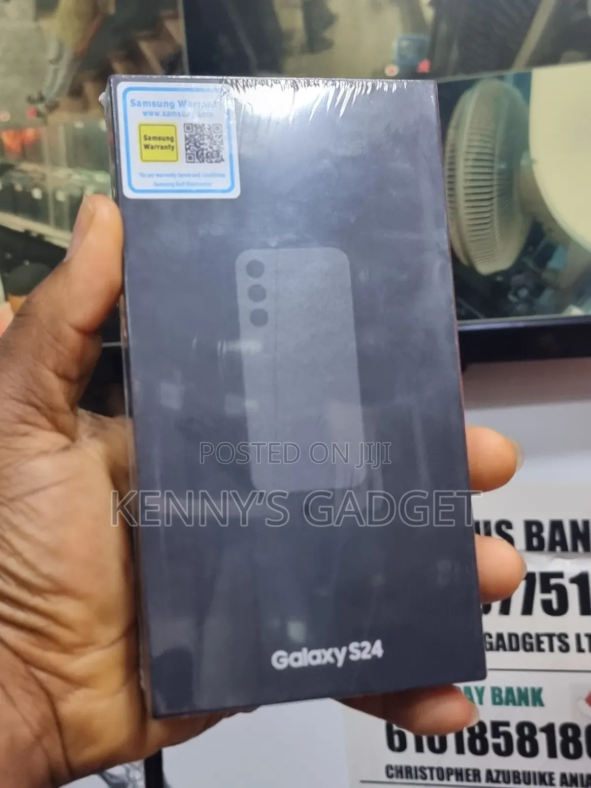 New Samsung Galaxy S24 256 GB Black