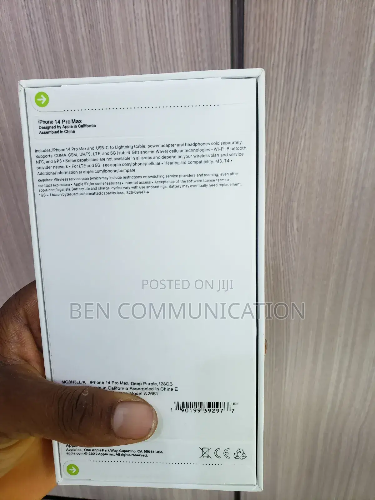 New Apple iPhone 14 Pro Max 128 GB Purple