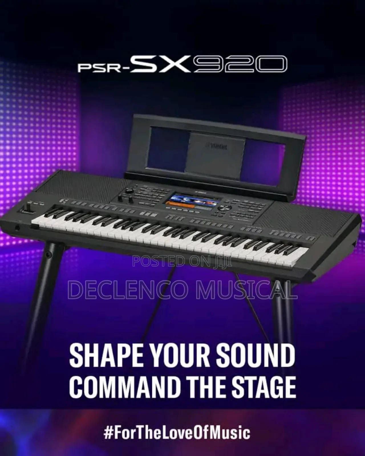 Professional Yamaha Keyboard PSR Sx920
