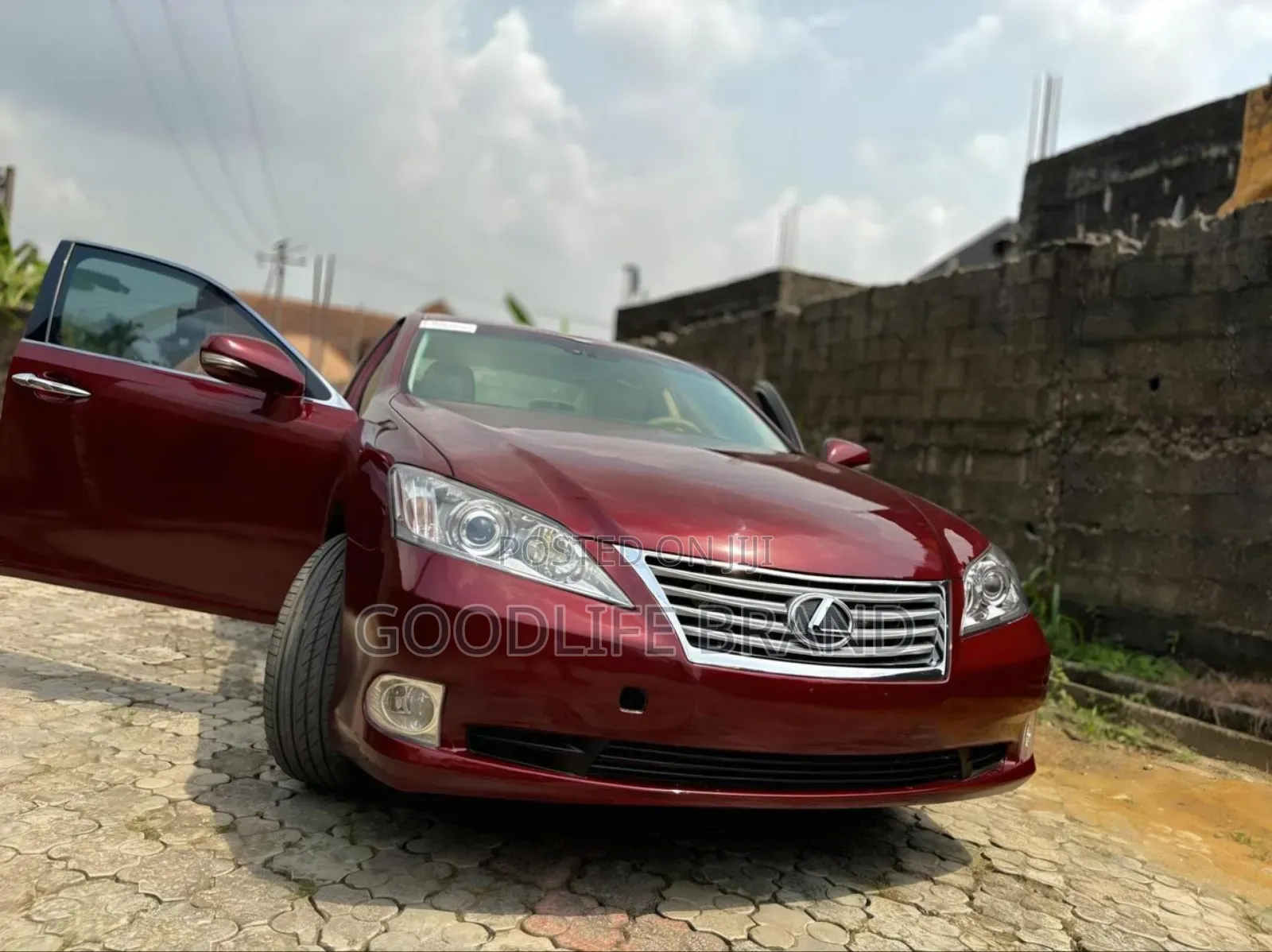 Lexus ES 350 2008 Red