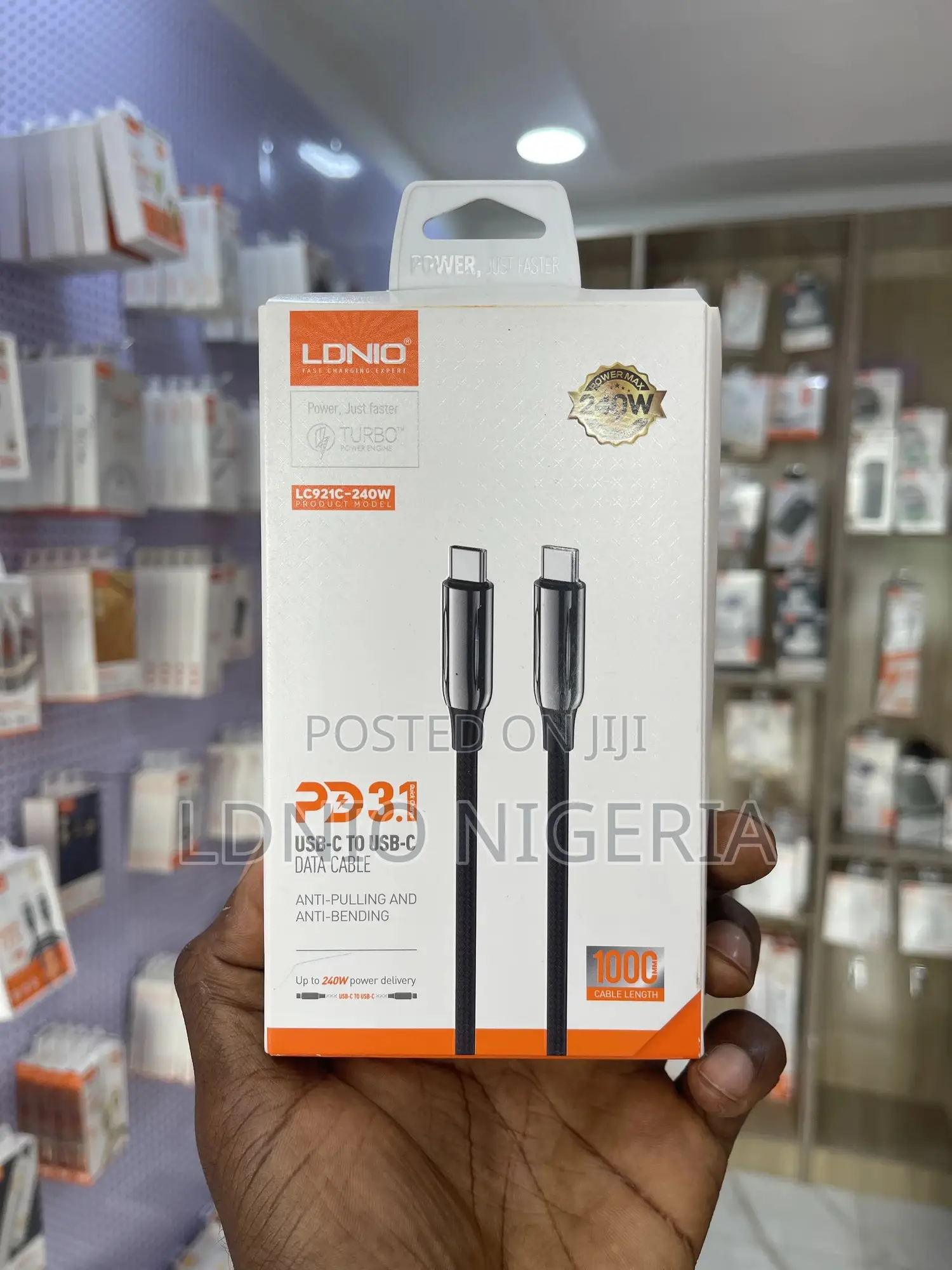 Ldnio Lc921c 240w Super Fast Charging Data Cable