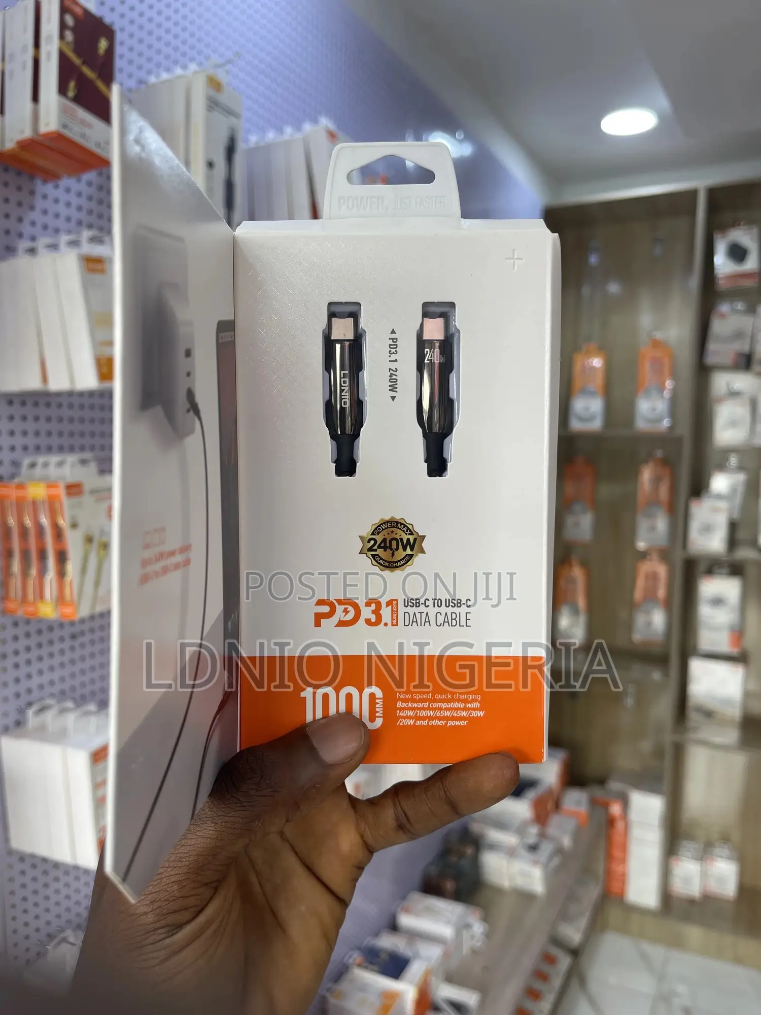 Ldnio Lc921c 240w Super Fast Charging Data Cable