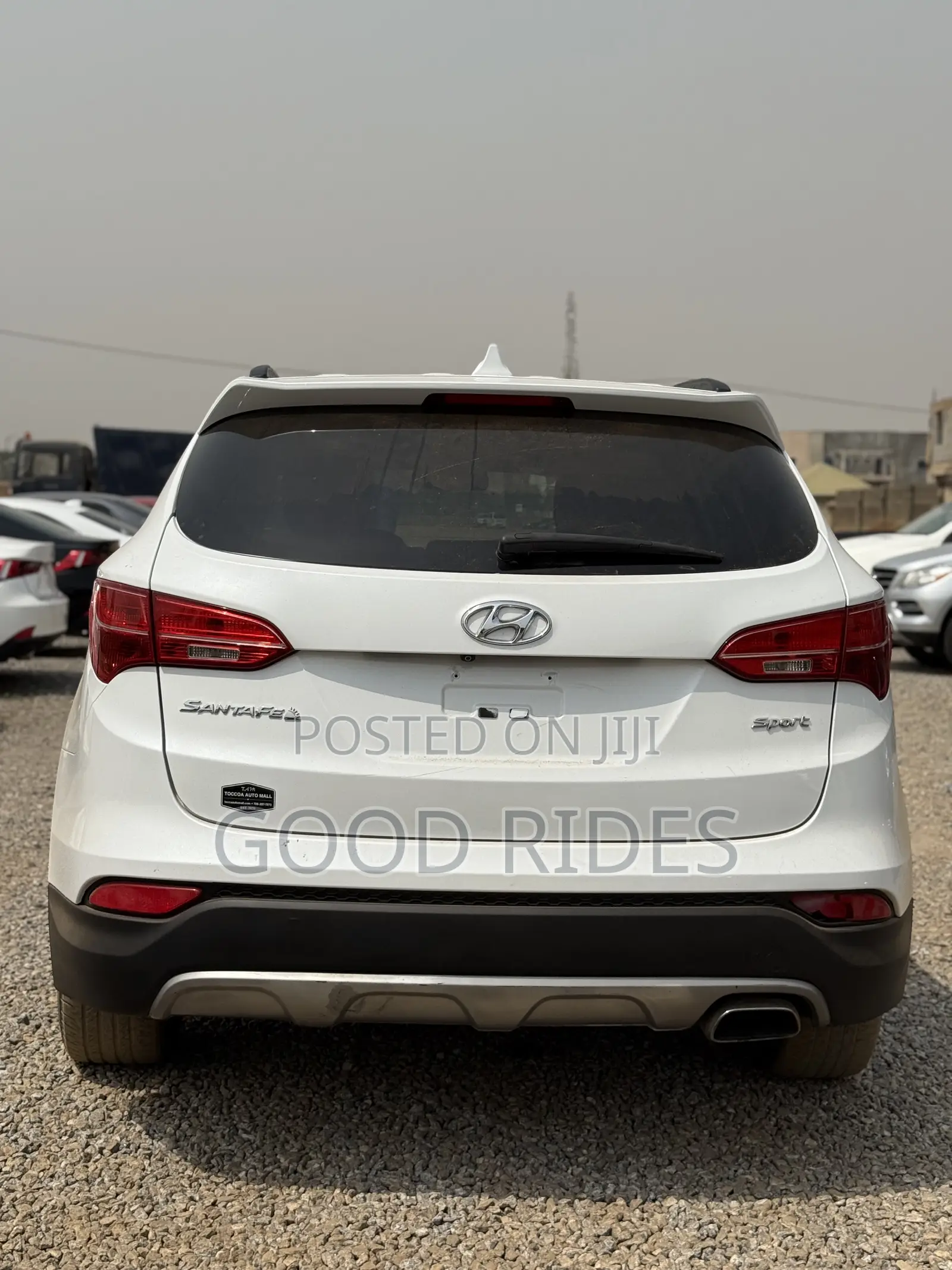 Hyundai Santa Fe 2014 White