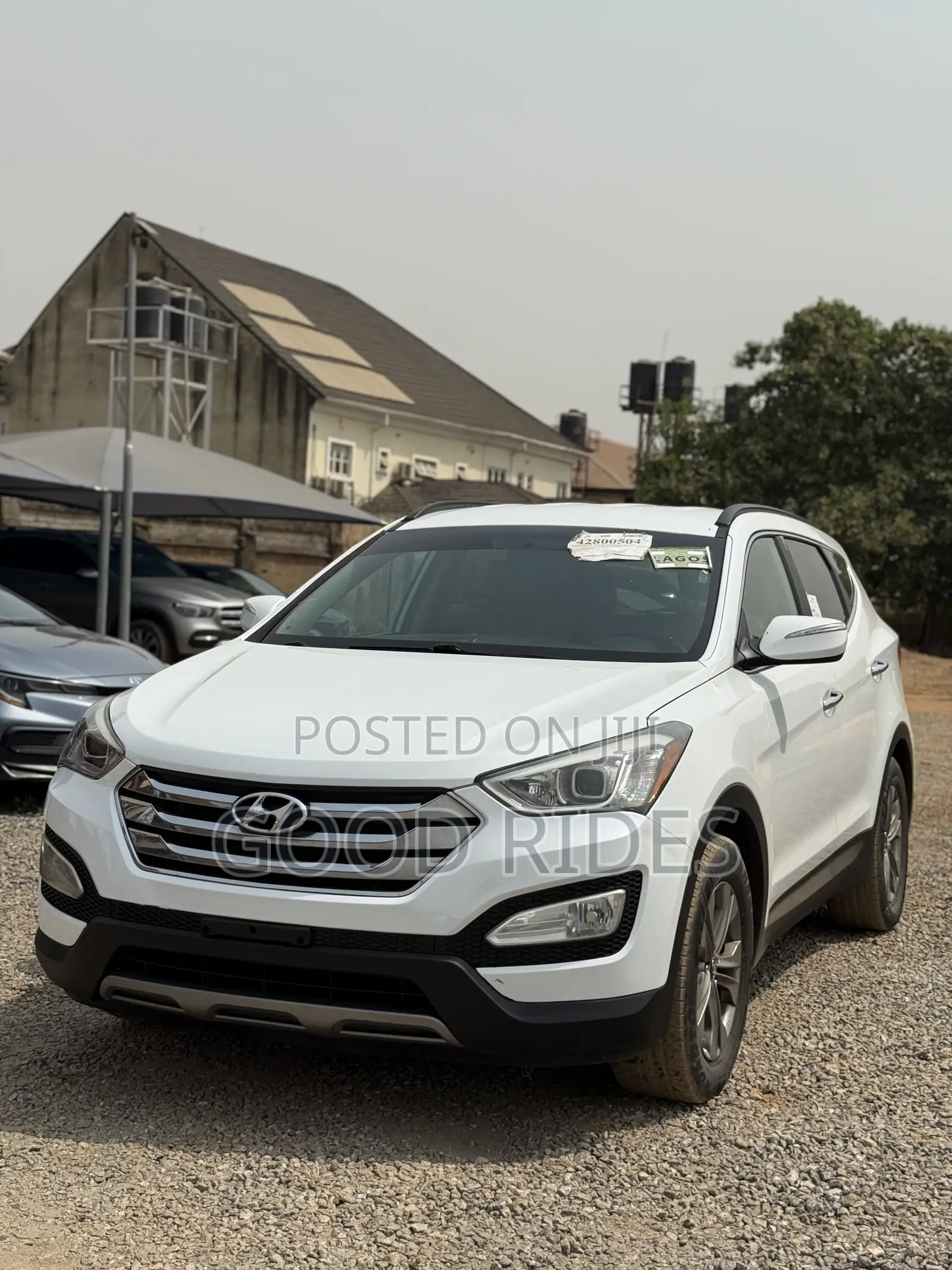 Hyundai Santa Fe 2014 White
