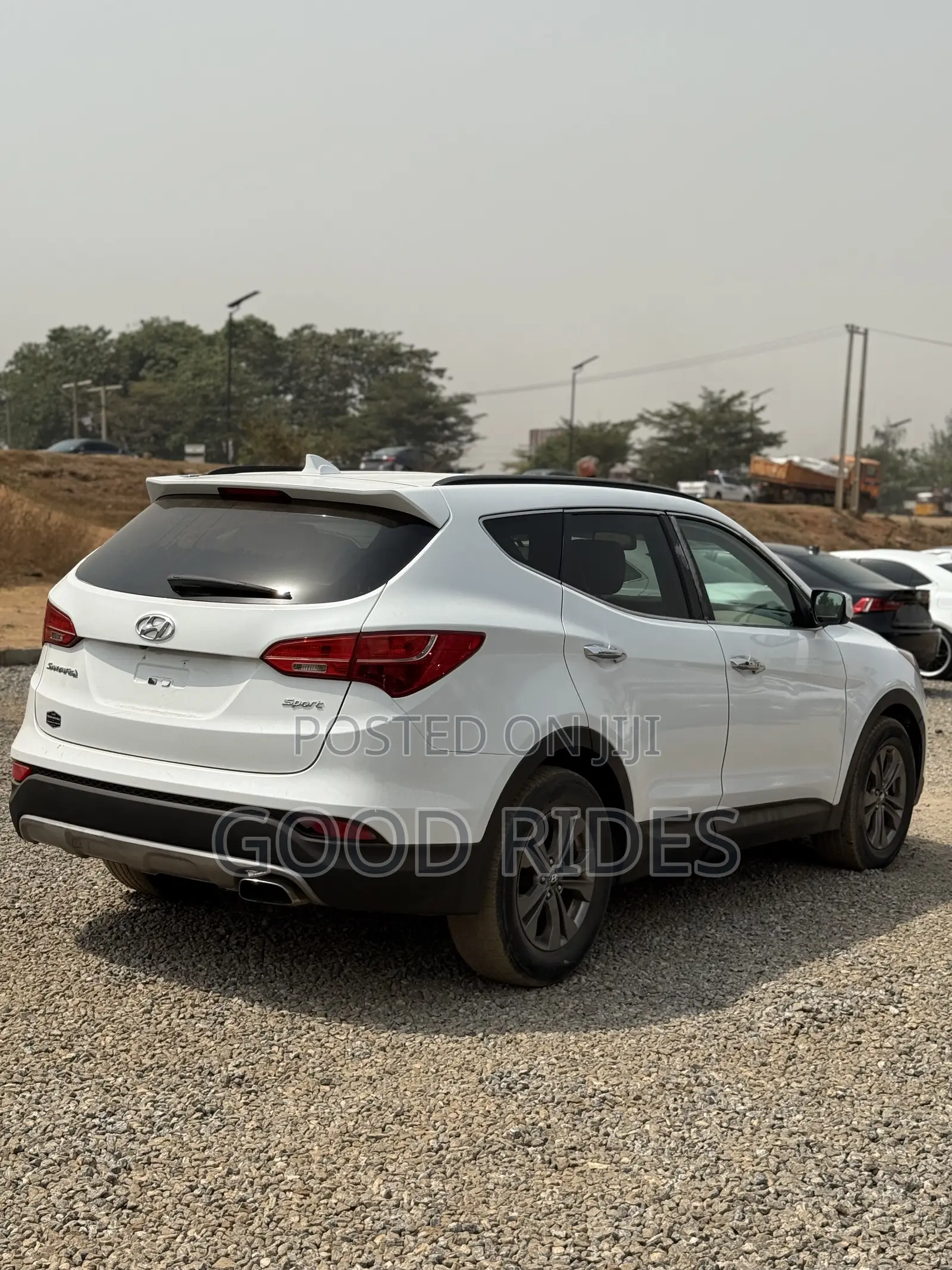 Hyundai Santa Fe 2014 White