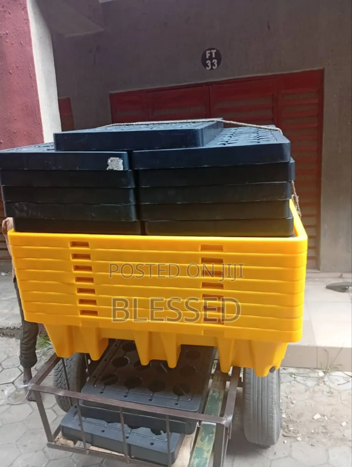 Oil Drums Spill Containment Pallet With Drain