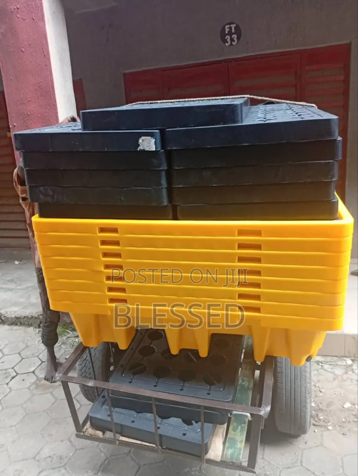 Oil Drums Spill Containment Pallet With Drain 4drums