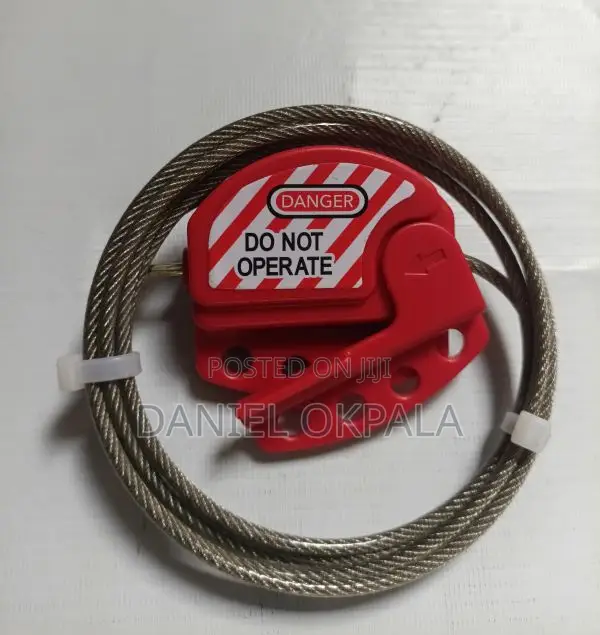 Cable Lockout Tagout Device