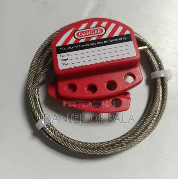 Cable Lockout Tagout Device