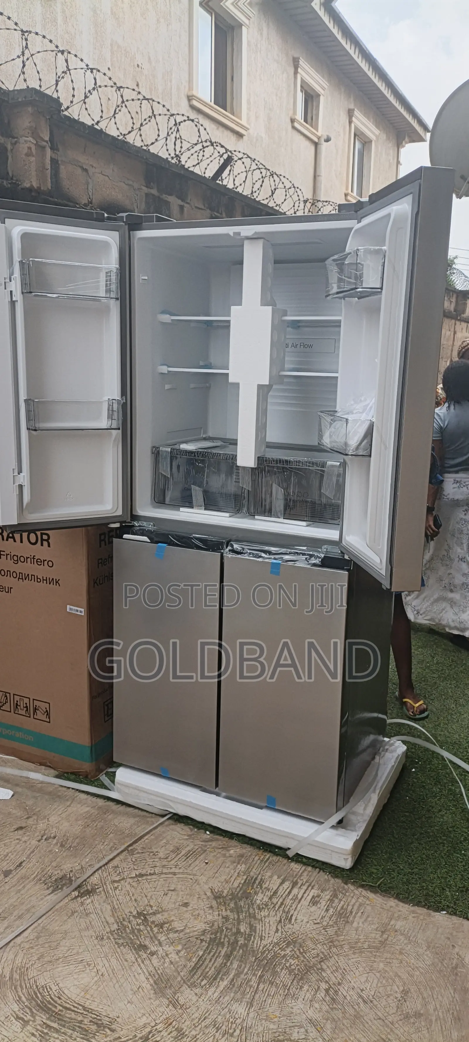 Hisense Ref 54wc Side by Side Refrigerator – Large Capacity