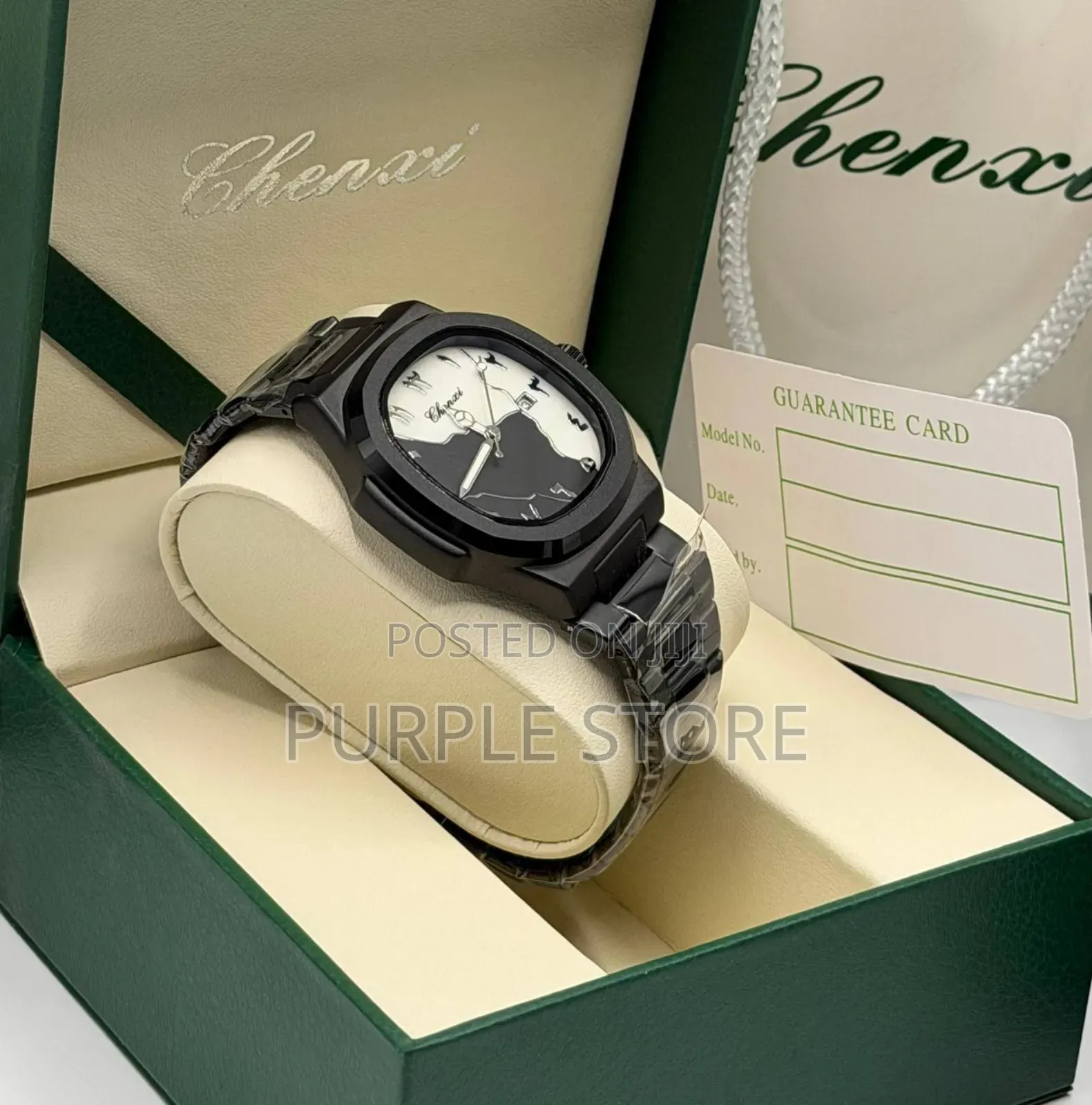 Chenzi Unisex Arabic Dial Wristwatches