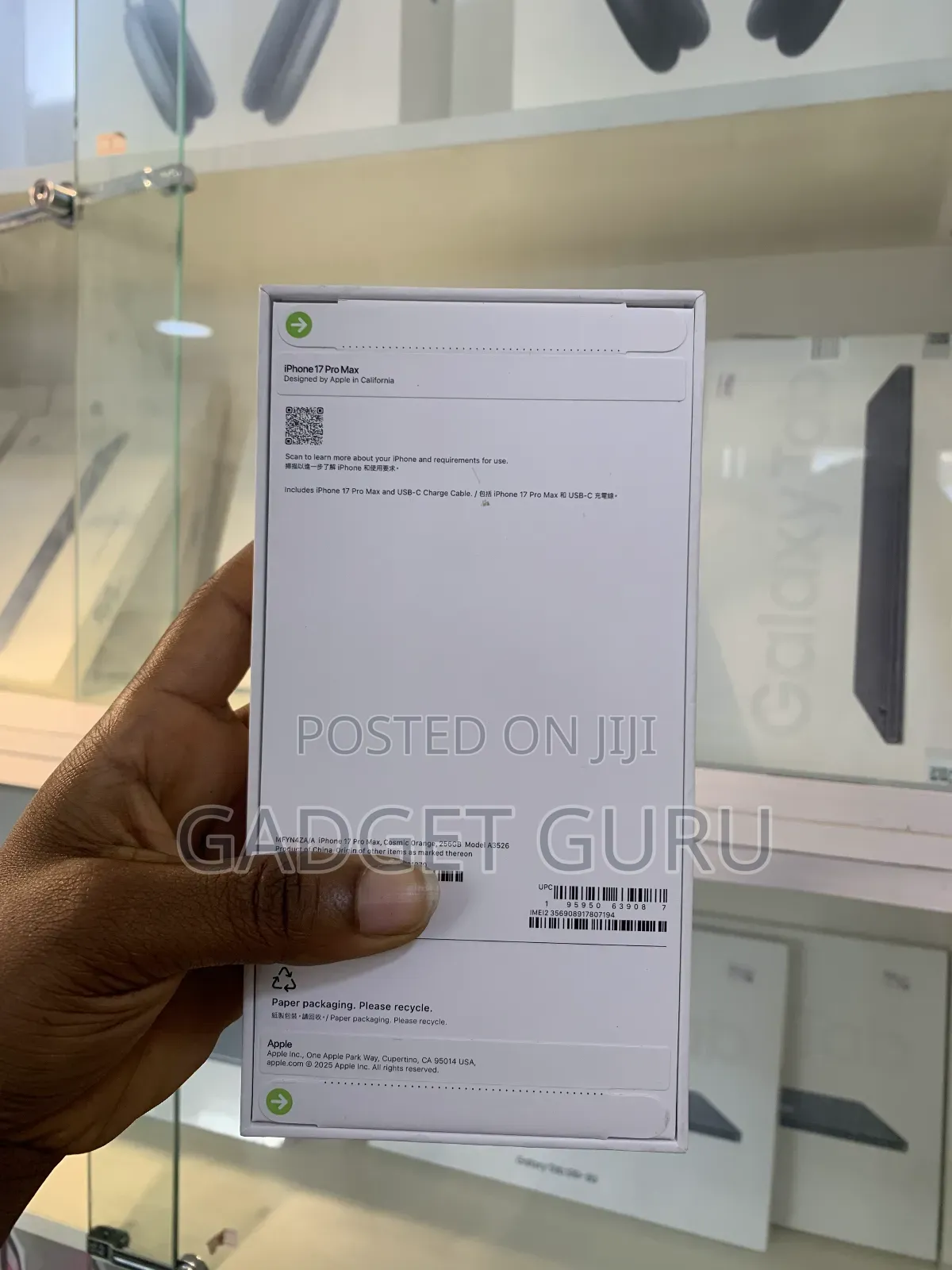 New Apple iPhone 17 Pro Max 256 GB Orange