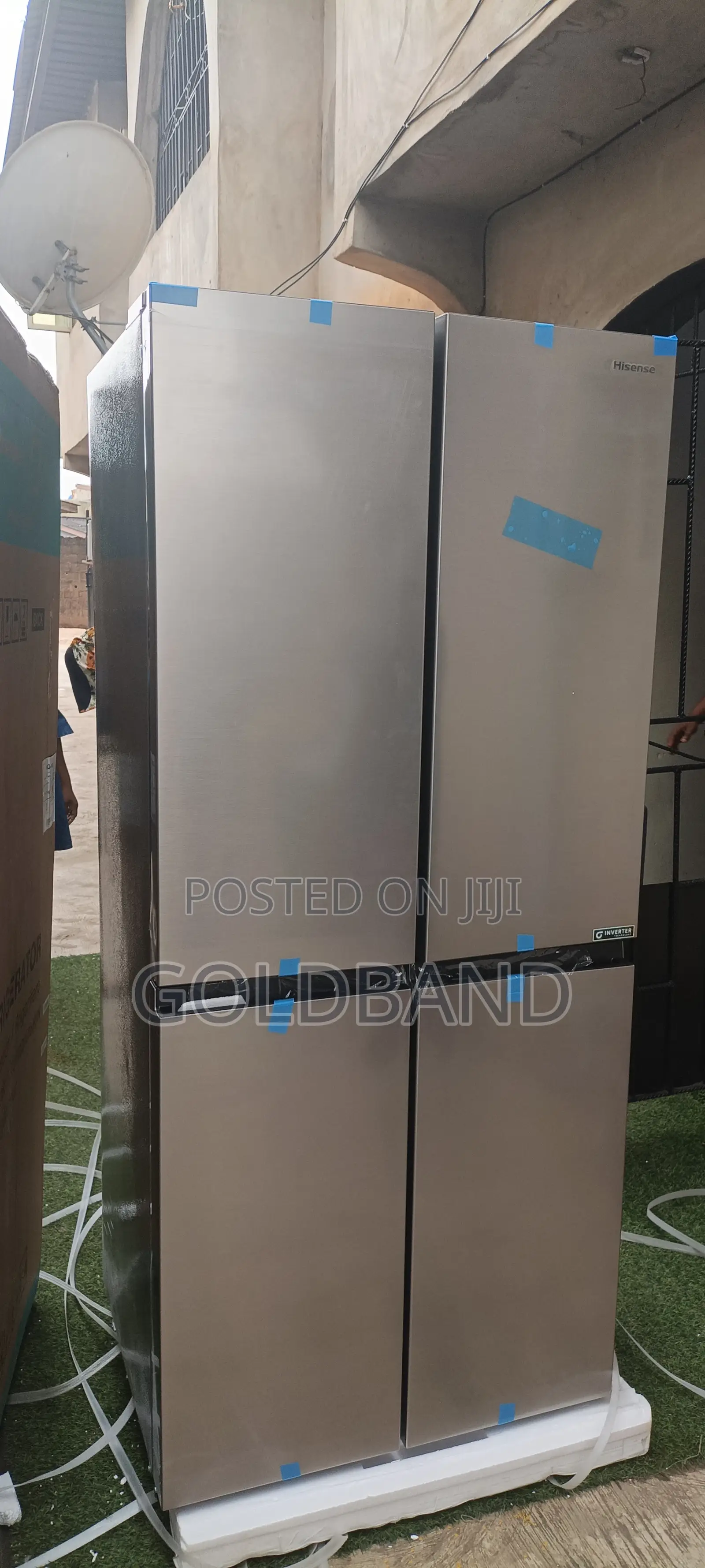 Hisense Ref 54wc 392l Side by Side Refrigerator – Home Use