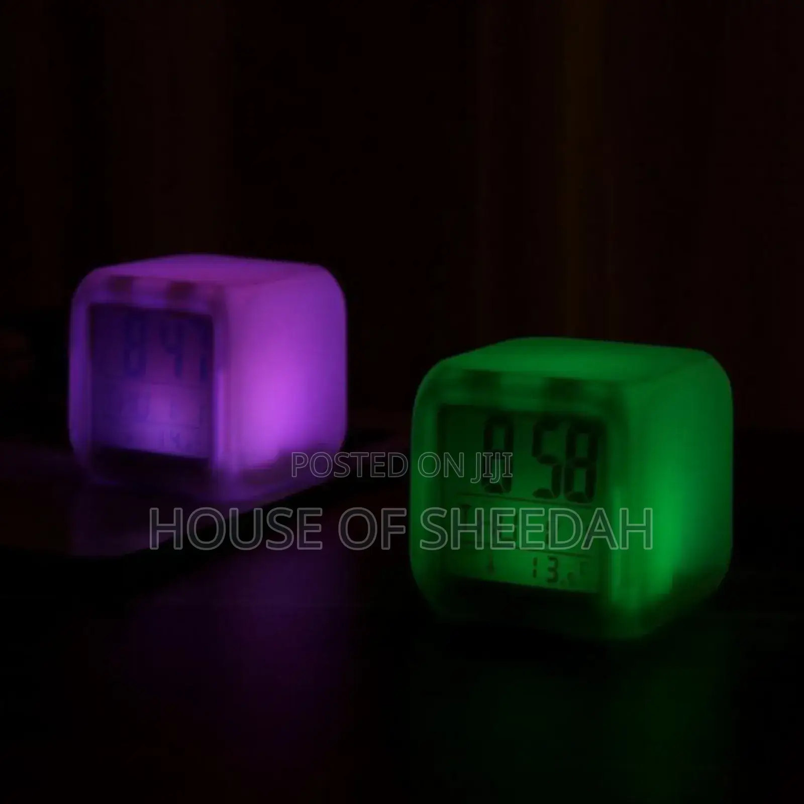 Creative GFT Alarm/Led Color Changing Luminous Digital Alarm Clock