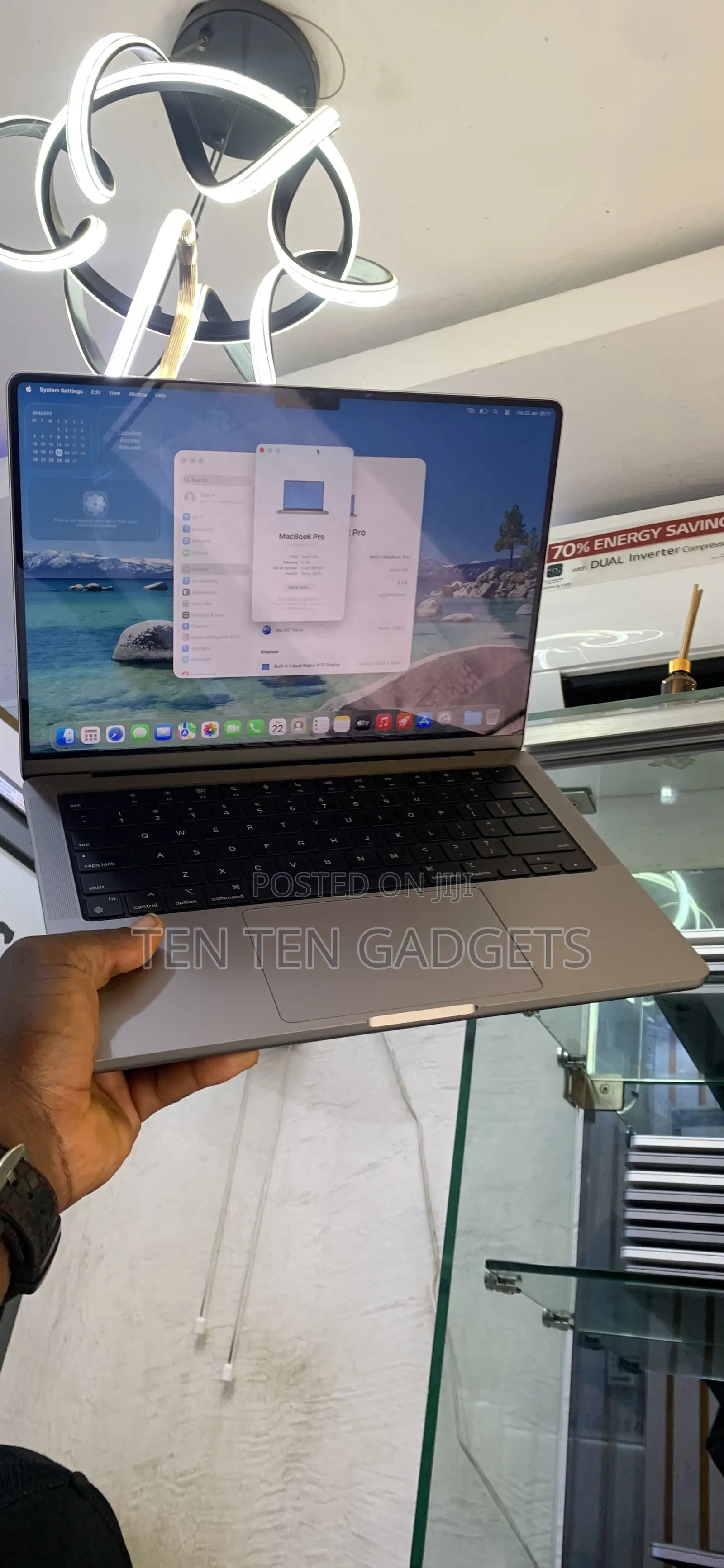 Laptop Apple MacBook Pro 2023 M3 14-Inch 8GB Apple M3 SSD 512GB