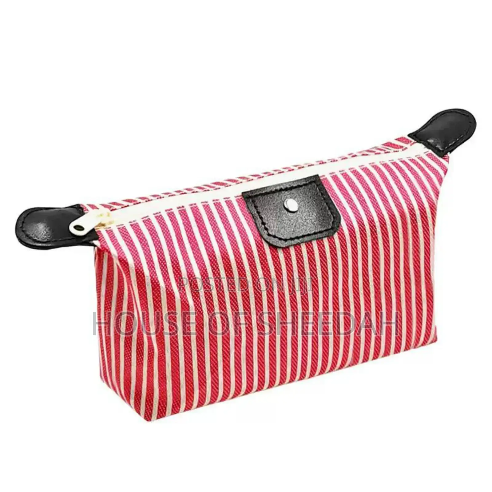 Striped Cosmetics Bag. 12pcs