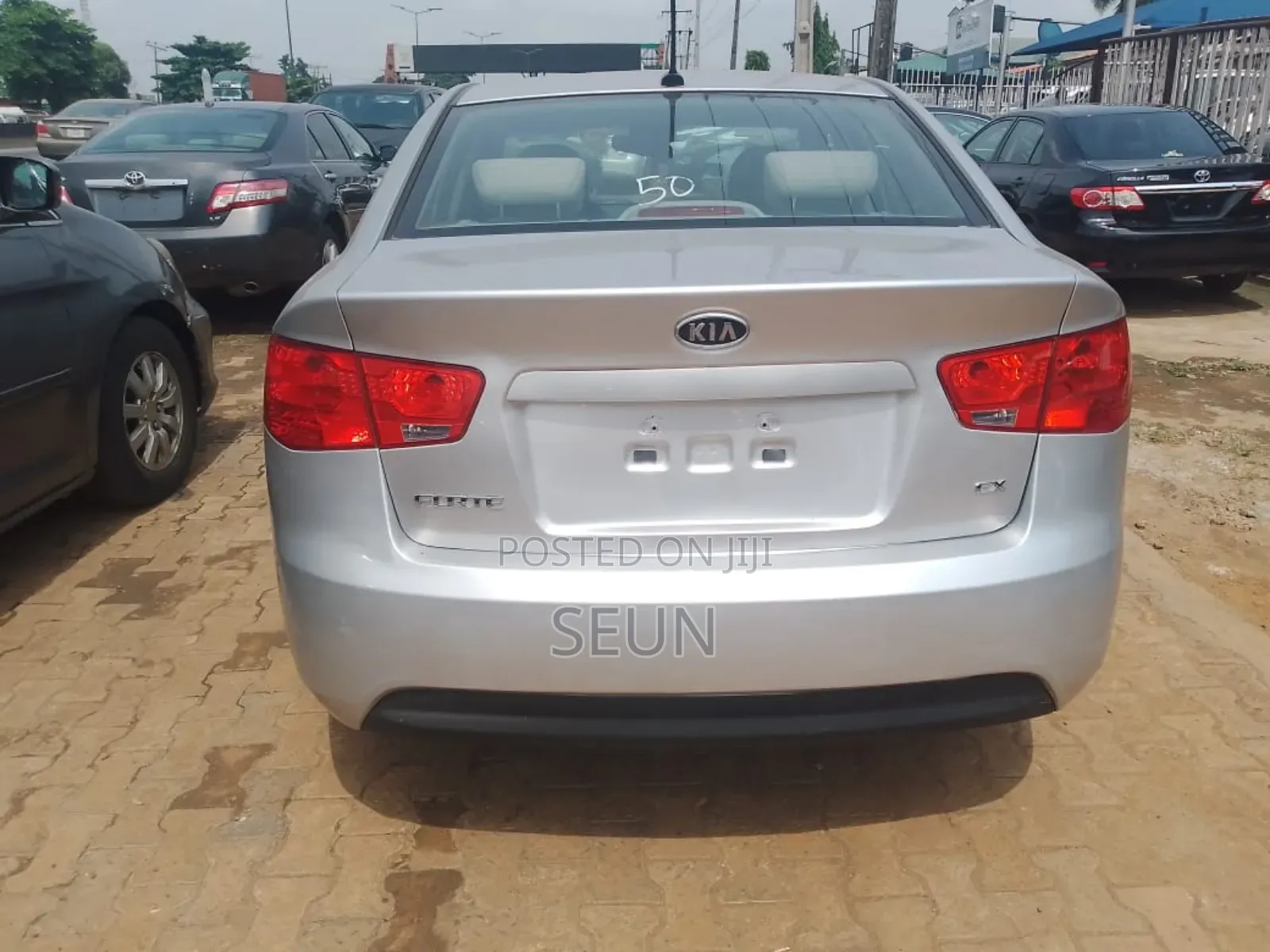 Kia Forte EX Sedan 2013 Silver