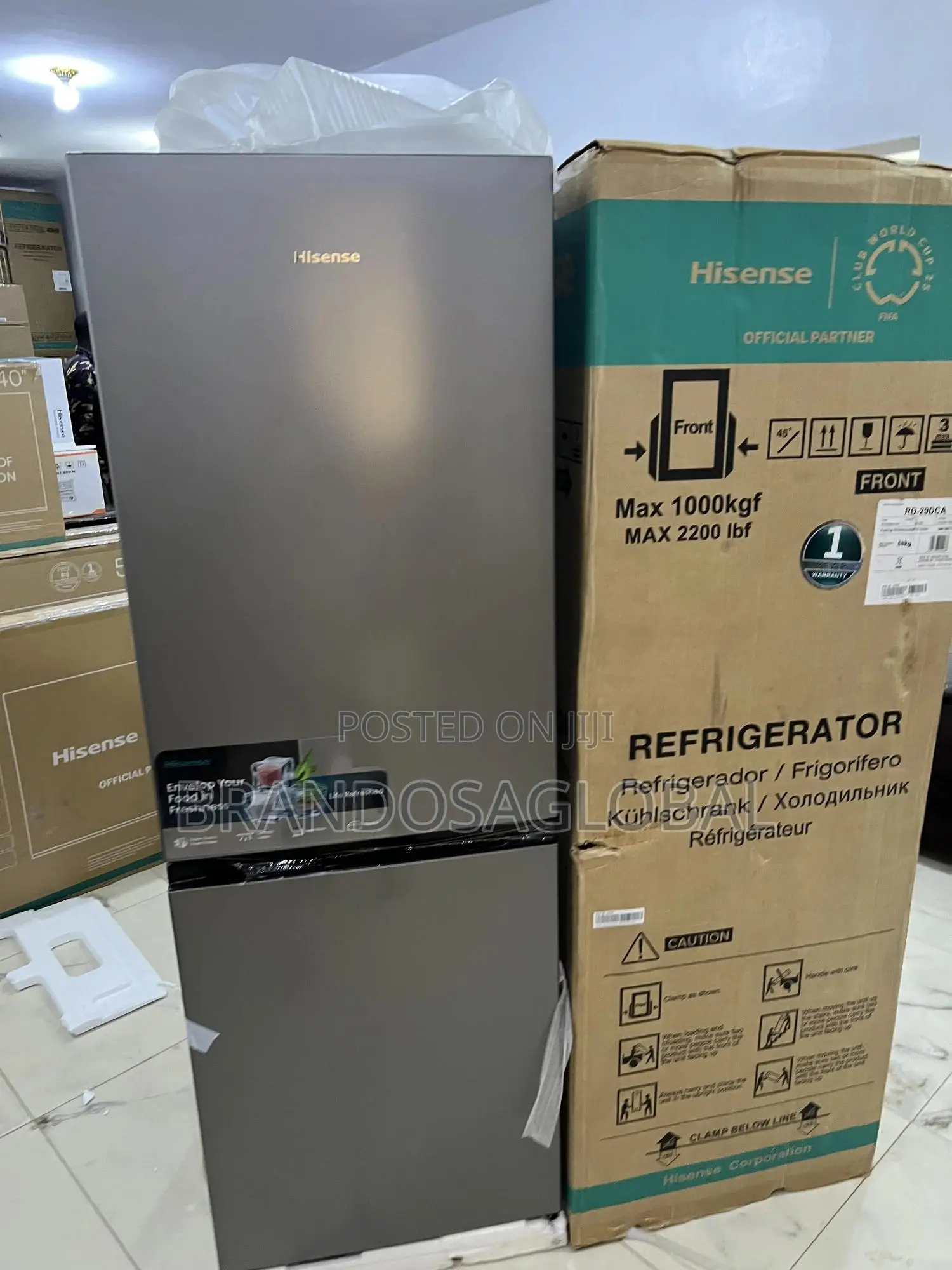 Hisense 225l Refrigerator With Separate Freezing Section (Ref 29dca)
