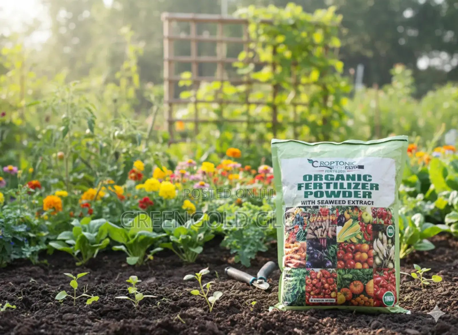 Nurture Your Garden With Organic Fertilizer With Seaweed Extract.
