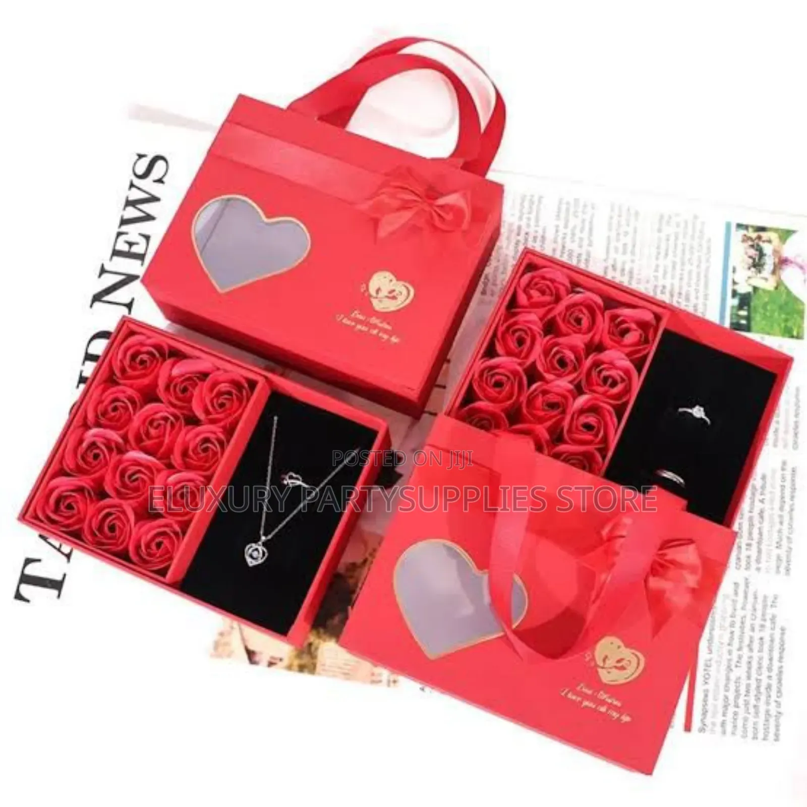 Rose Jewerly Giftbox Set