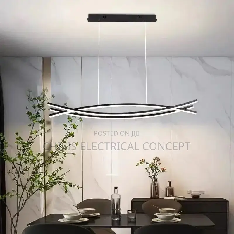 Dining Room Chandelier Modern Minimalist Creative Dining Table Study