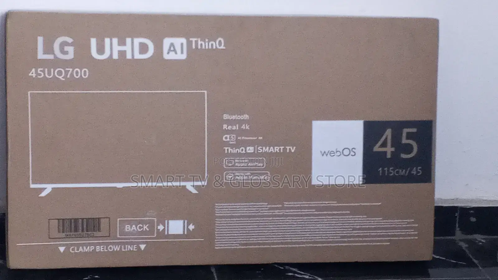 45 Inches Smart Tv Sharp Contrast 4k Ultra Uhd Screen Transition