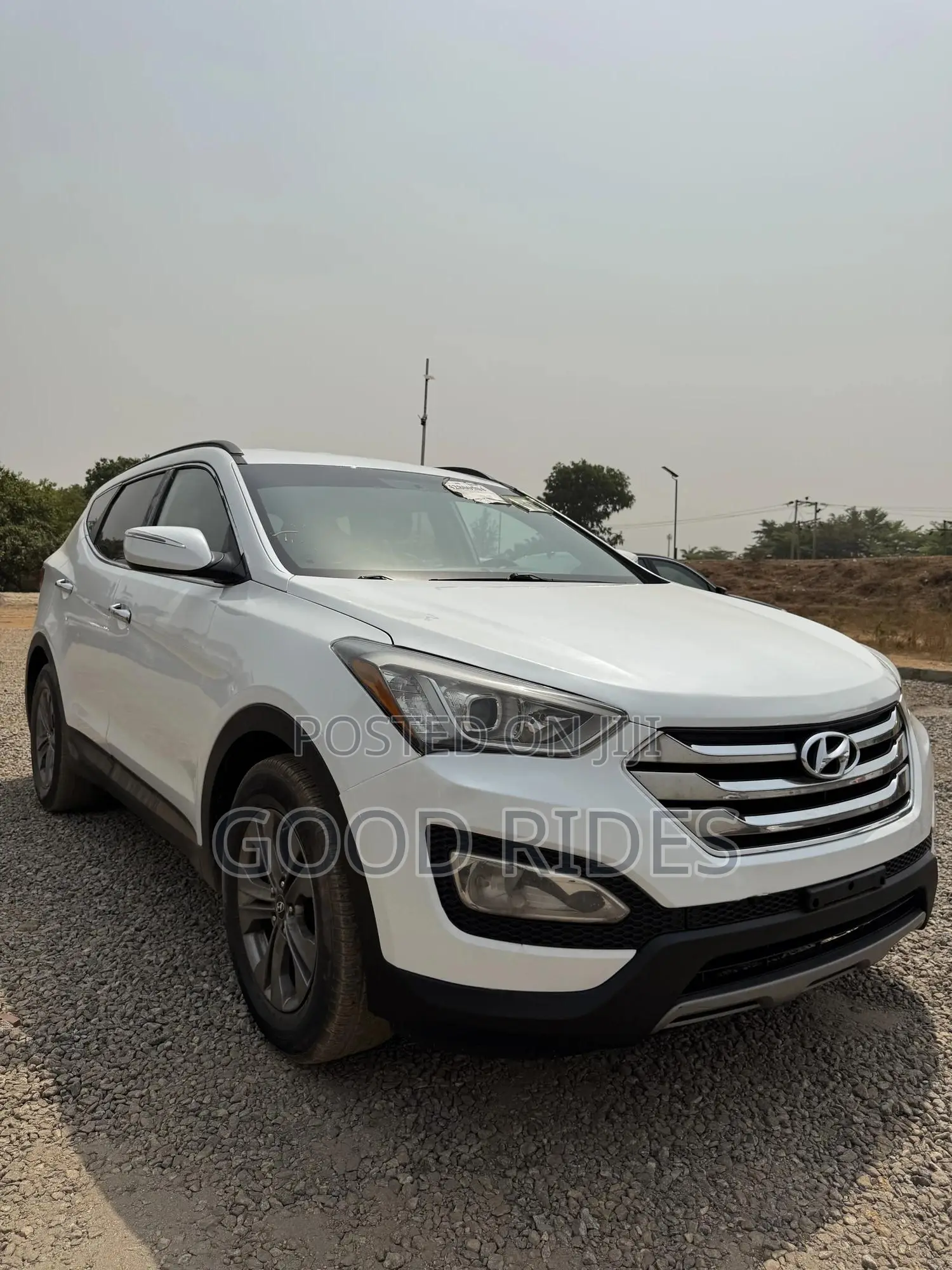 Hyundai Santa Fe 2014 White