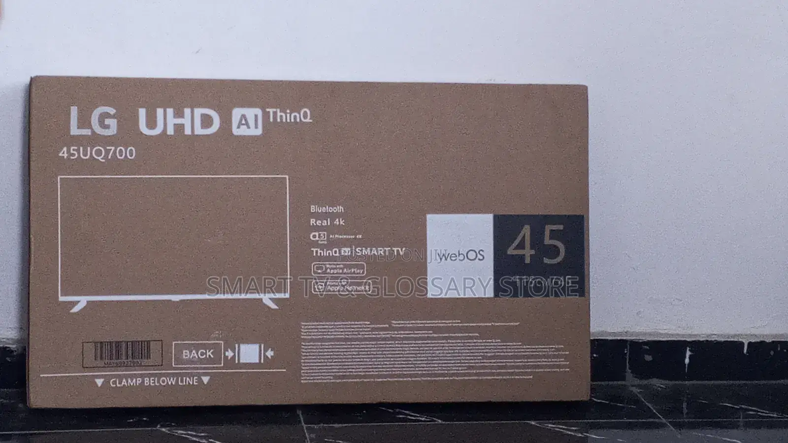 45 Inches Smart Tv Sharp Contrast 4k Ultra Uhd Screen Transition