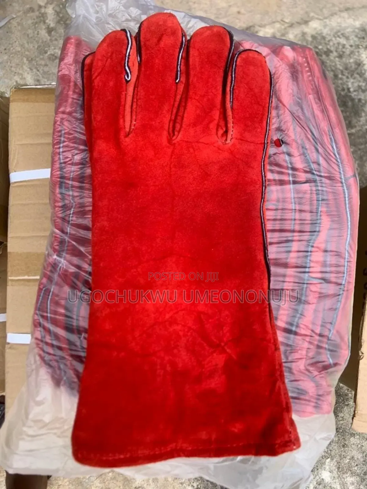 Leather Welding Hand Gloves