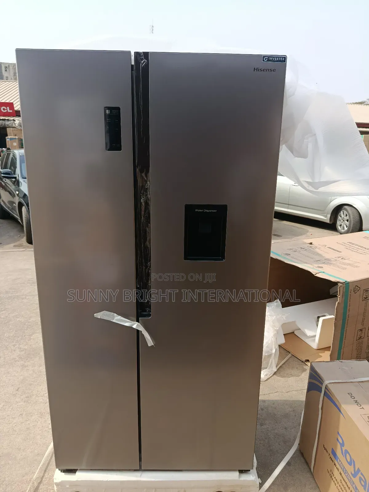 Hisense Side by Side Inverter Fridge 514liters