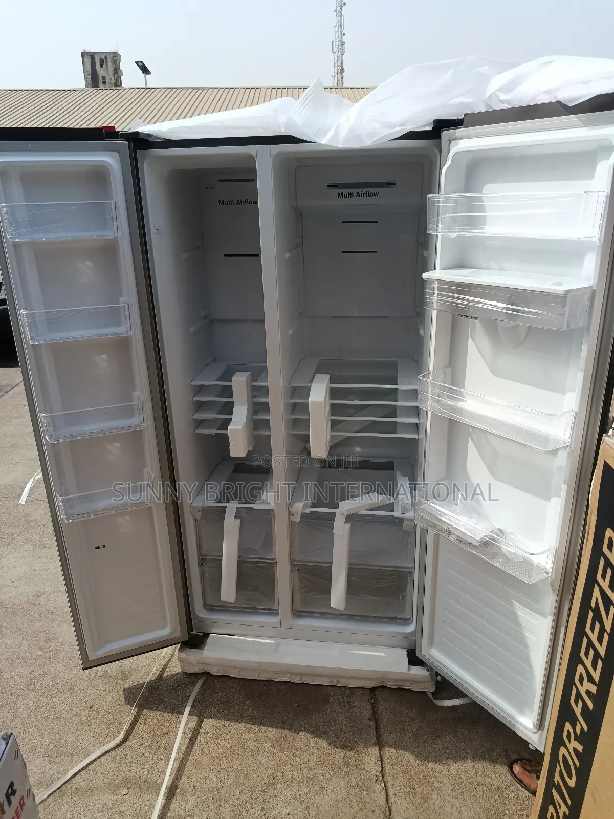 Hisense Side by Side Inverter Fridge 514liters