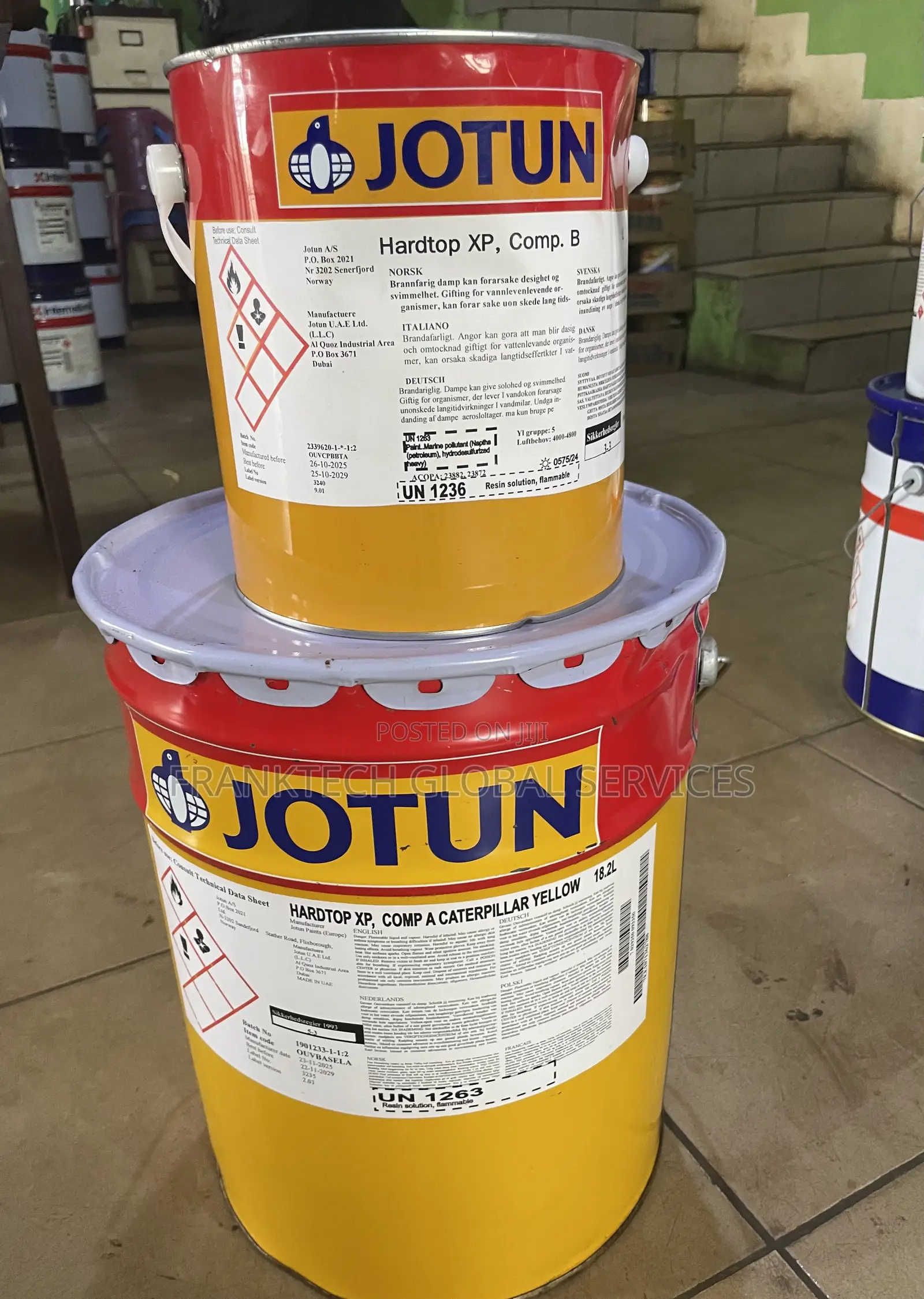 Jotun Hardtop Xp Comp And B Yellow Available In All Colors