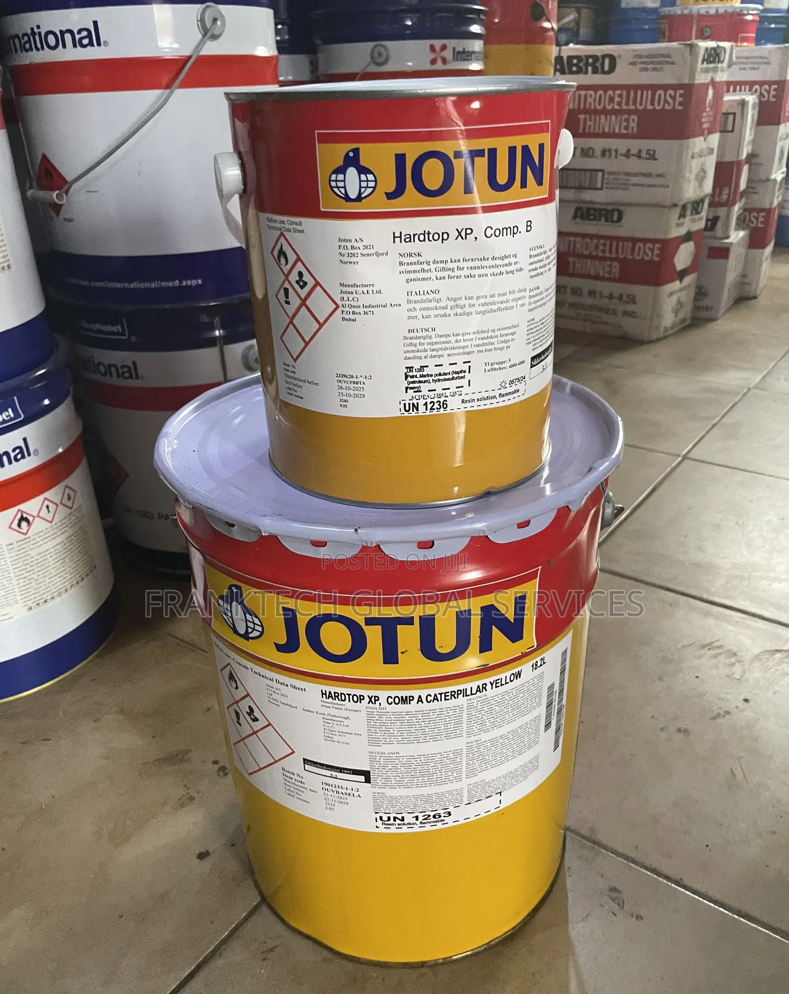 Jotun Hardtop Xp Comp And B Yellow Available In All Colors