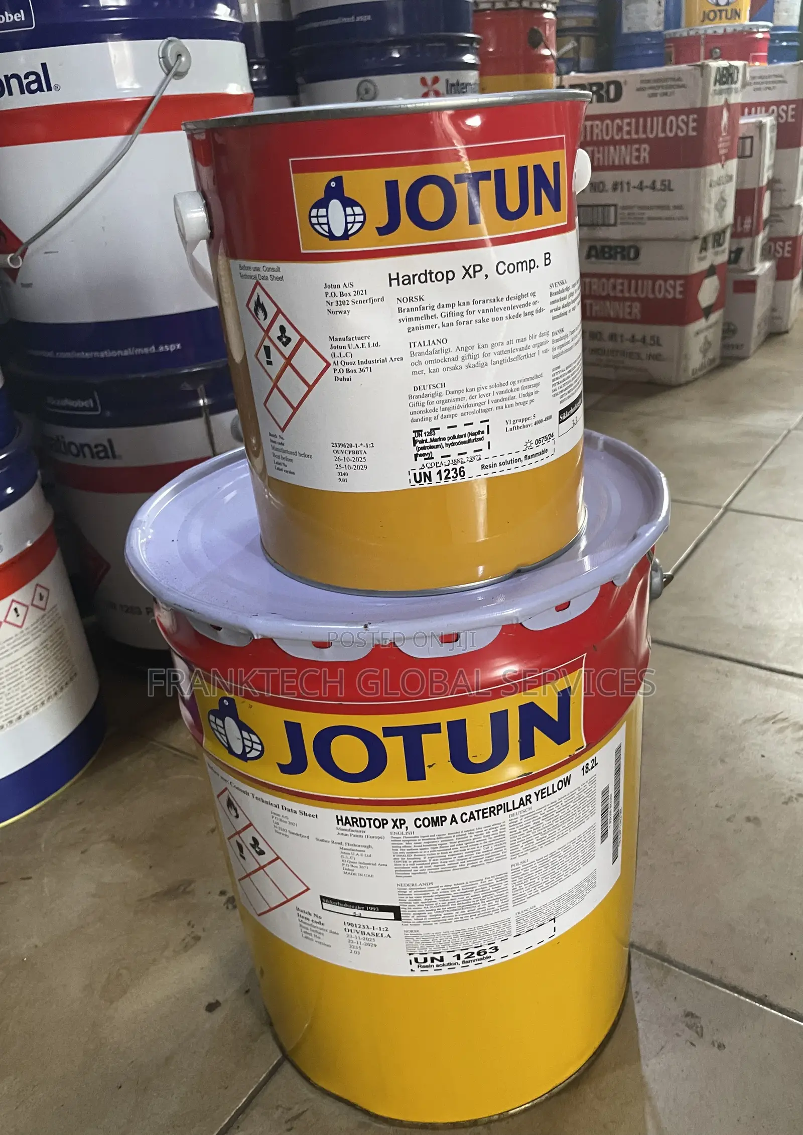 Jotun Hardtop Xp Comp And B Yellow Available In All Colors
