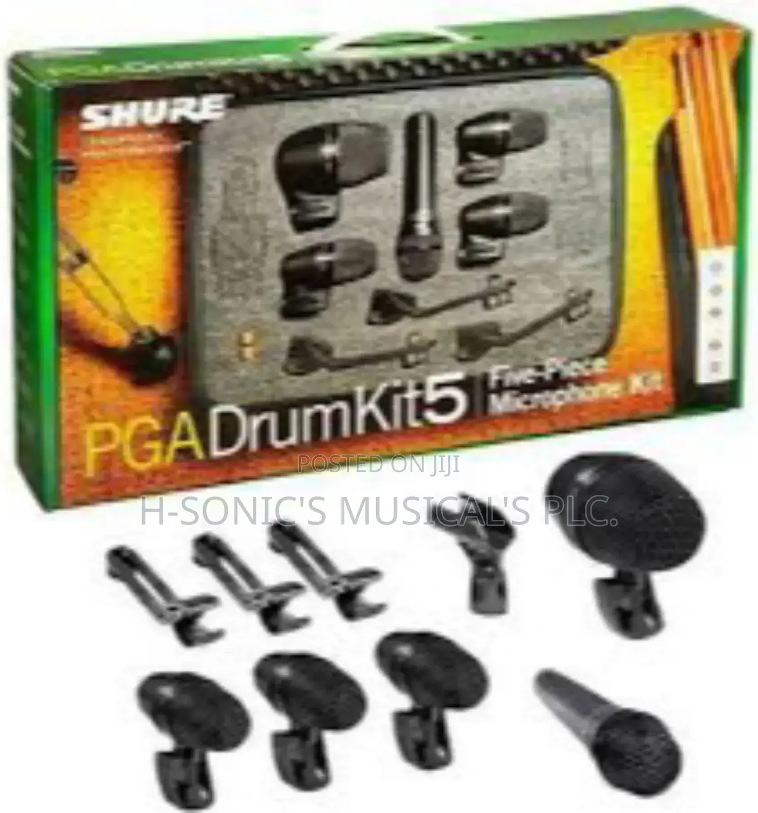 Shure Pga 5-Set Drum Microphone Kit.
