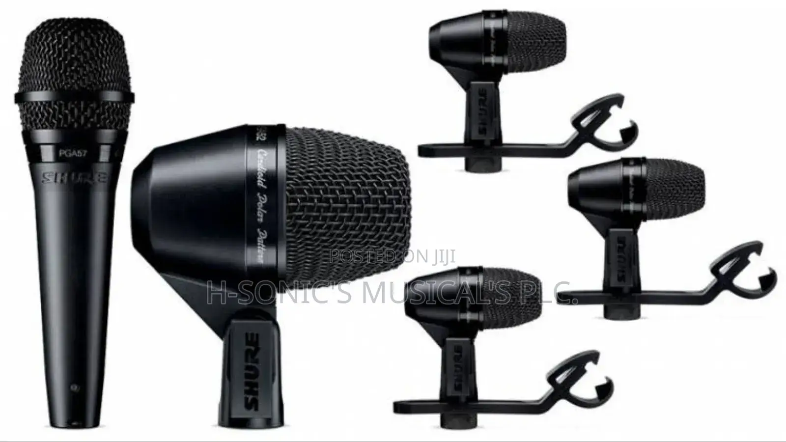 Shure Pga 5-Set Drum Microphone Kit.