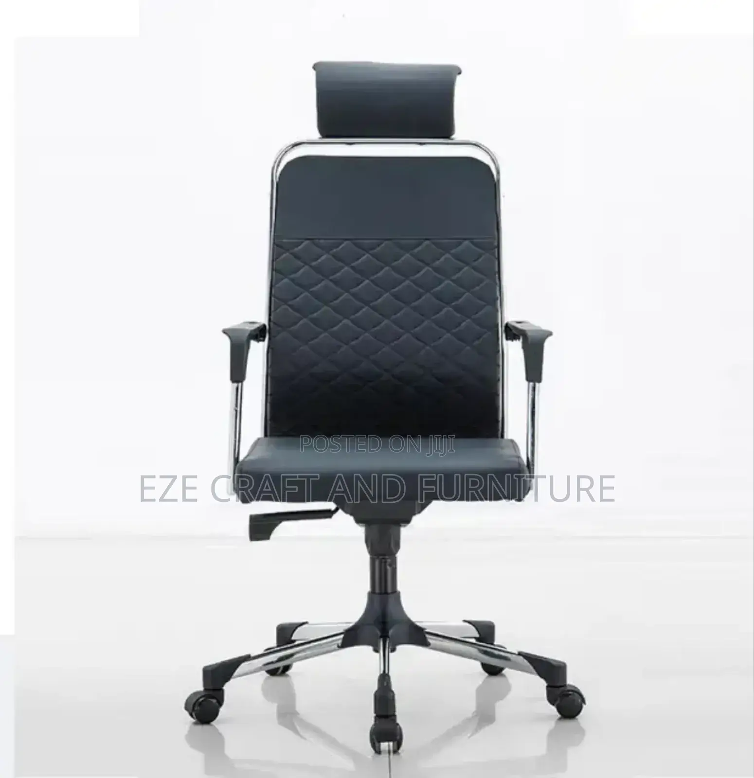 Full Leather Highback Ergonomic Chair