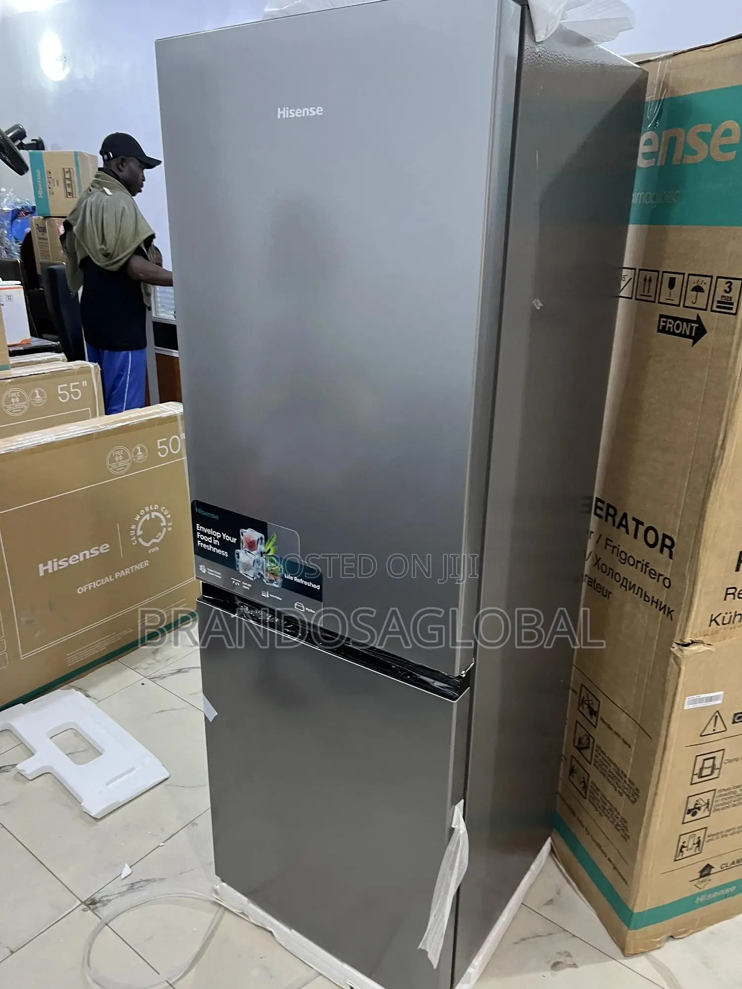 Hisense Bottom Freezer Refrigerator for Food Preservation (Ref 29dca)
