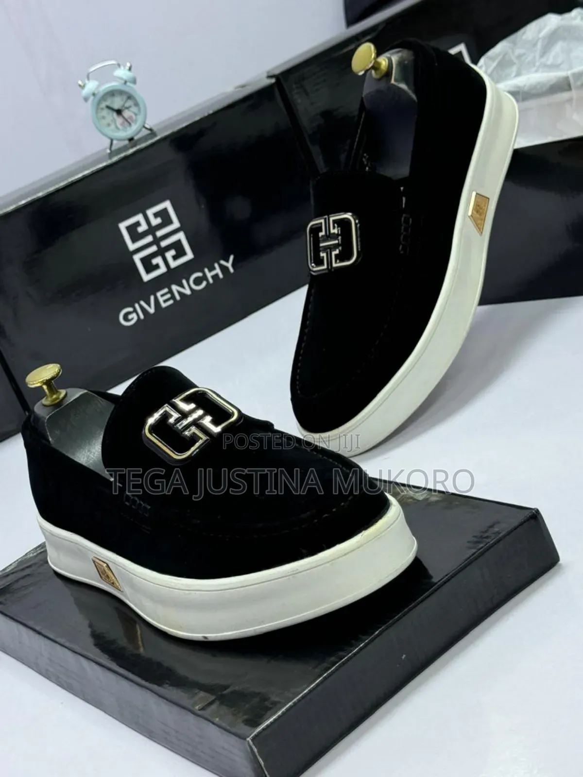 Givenchy Men's Suede Flat Shoes