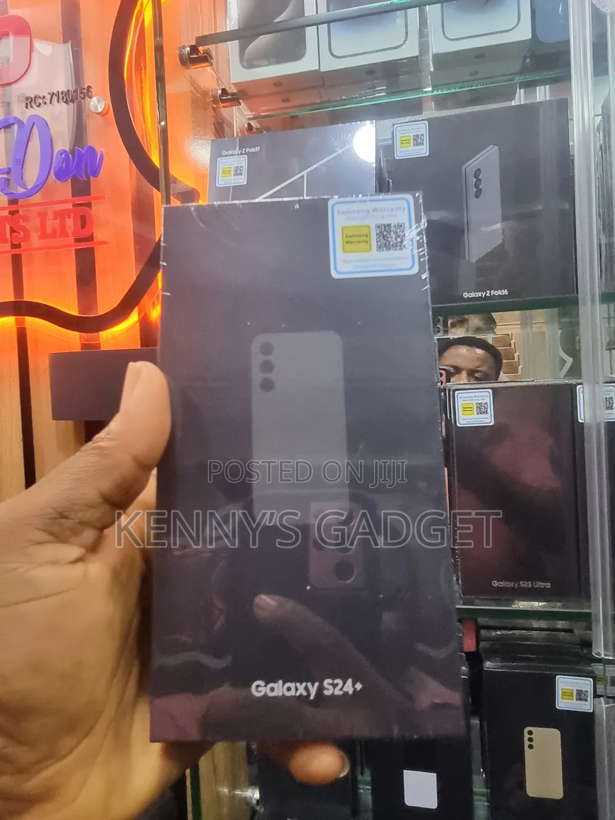 New Samsung Galaxy S24+ 256 GB Black