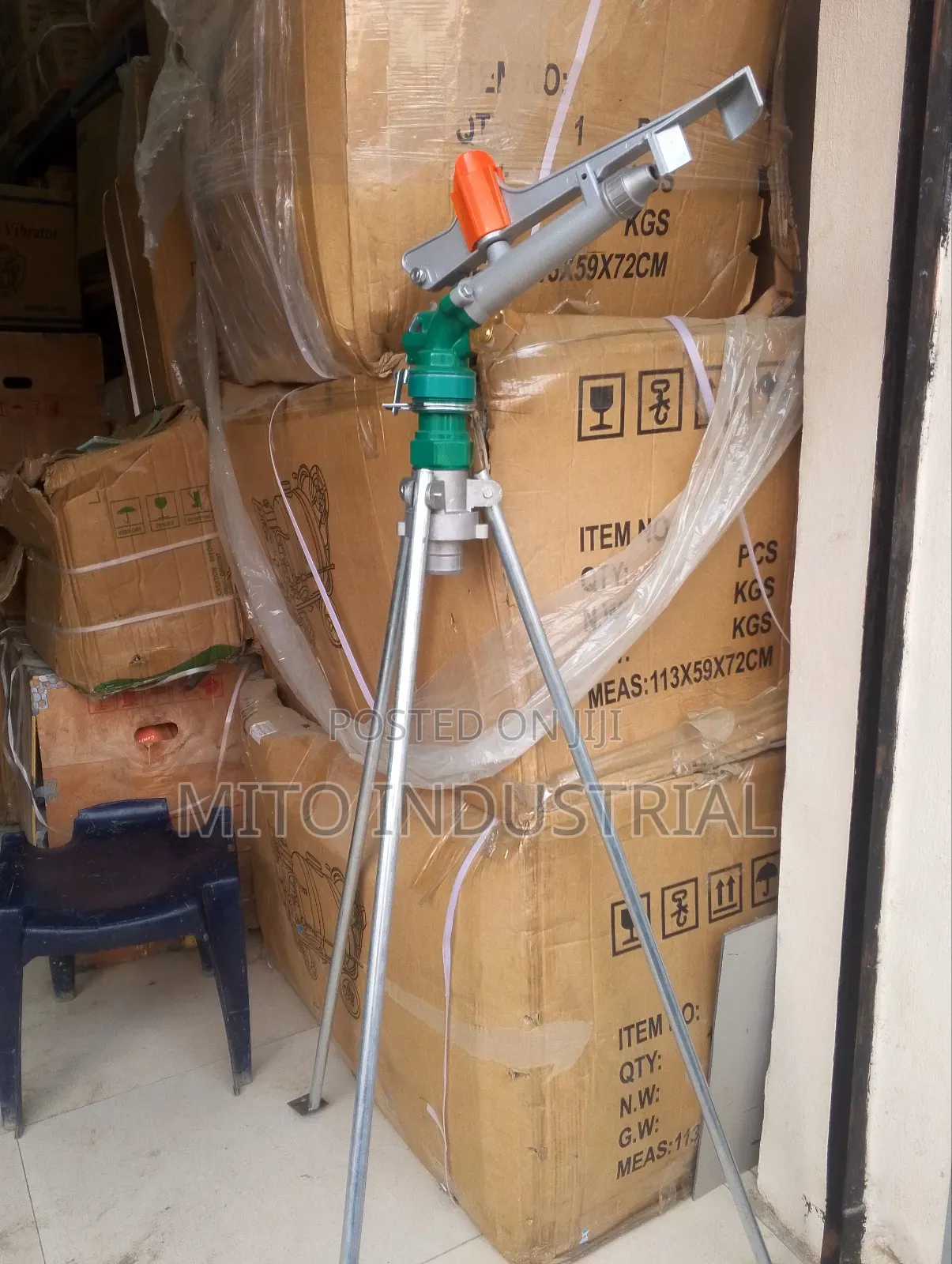 Raingun Sprinkler With a Tripod Stand