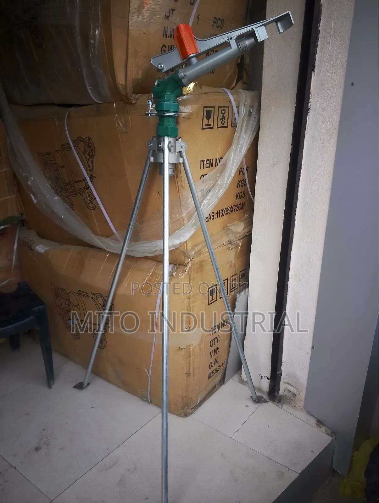 Raingun Sprinkler With a Tripod Stand