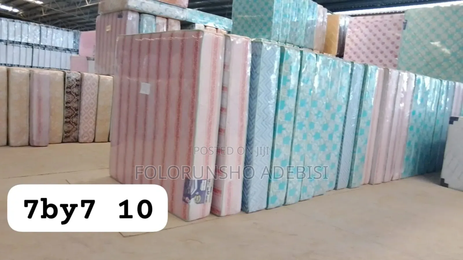 6by6 By10 Semi Orthopedic Matteress