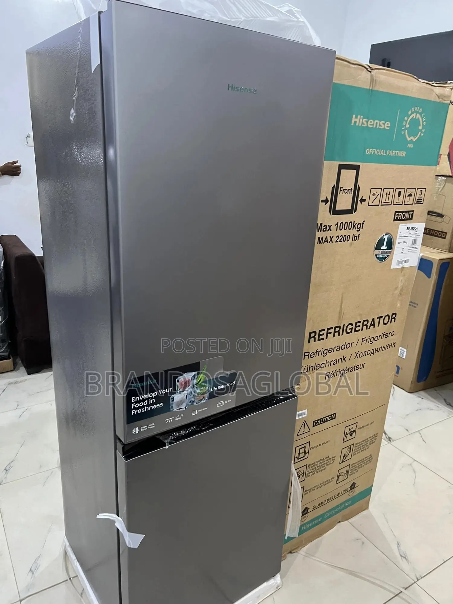 Hisense 225l Refrigerator With Quality Build Finish (Ref 29dca)